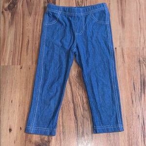 4T Jean leggings
